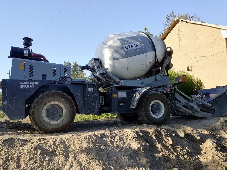 Beton quyadigan traktor , Carmix , Karmiks , apalovkalari bilan