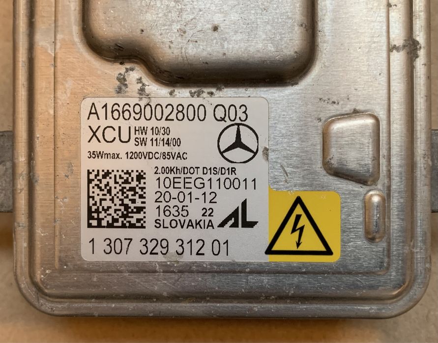 Droser / Balast / Modul far Mercedes : A1669002800 / A2189000002