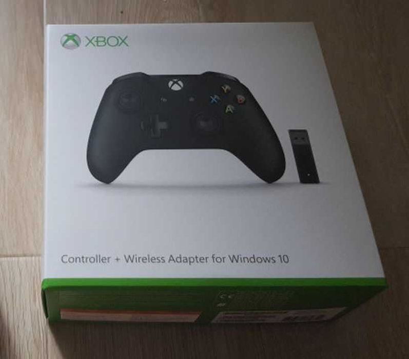 Controller Wireless MICROSOFT Xbox One + adaptor wireless Pc Win10 nou