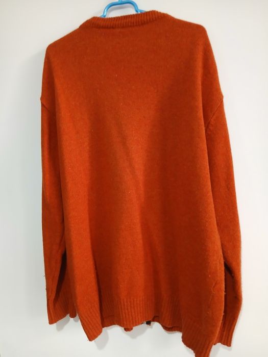 Pulovar cu fermoar unisex bumbac 100 % marimea 50-52 sau XXL in s