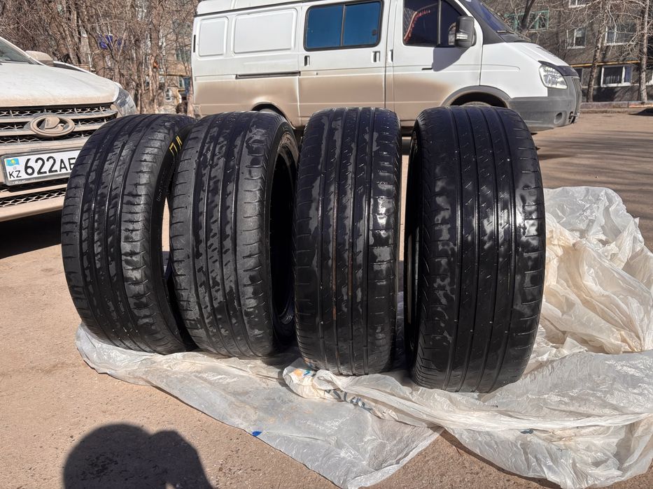 Летняя резина продам 255/55/R18 обмен на 17