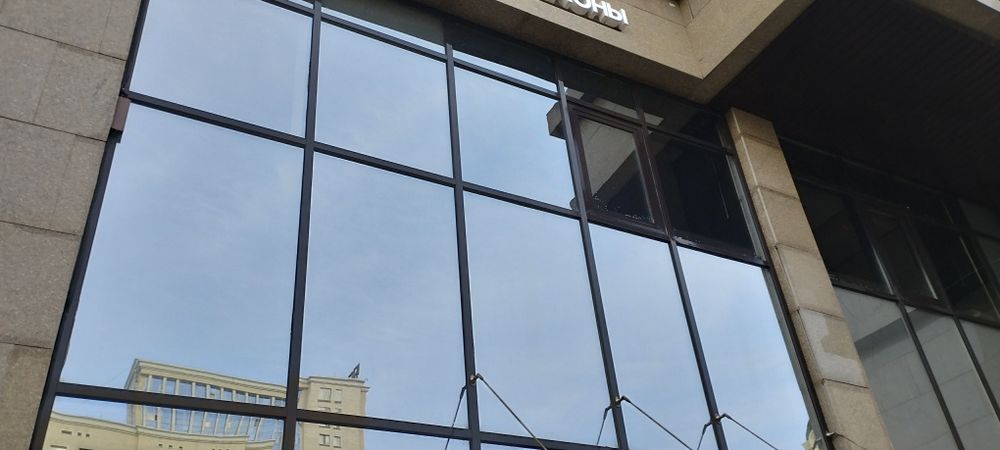 Мойка витражей в Астане