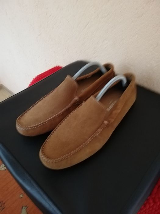 Mocasini noi Ashton nr 46 piele întoarsă