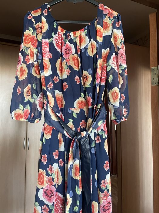 Продам платье макси, шифон