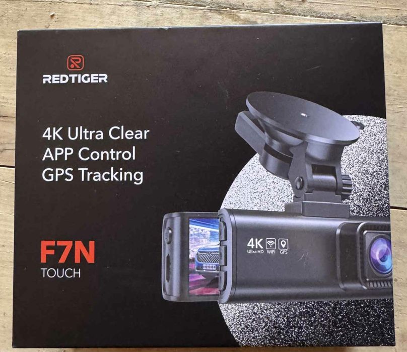 Cameră de bord REDTIGER 4K