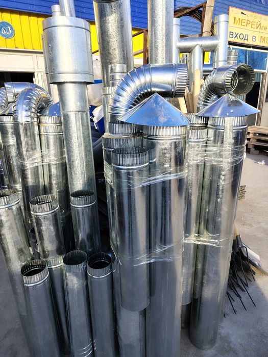 ДЫМОХОДЫ ВЫТЯЖКИ разные диаметры