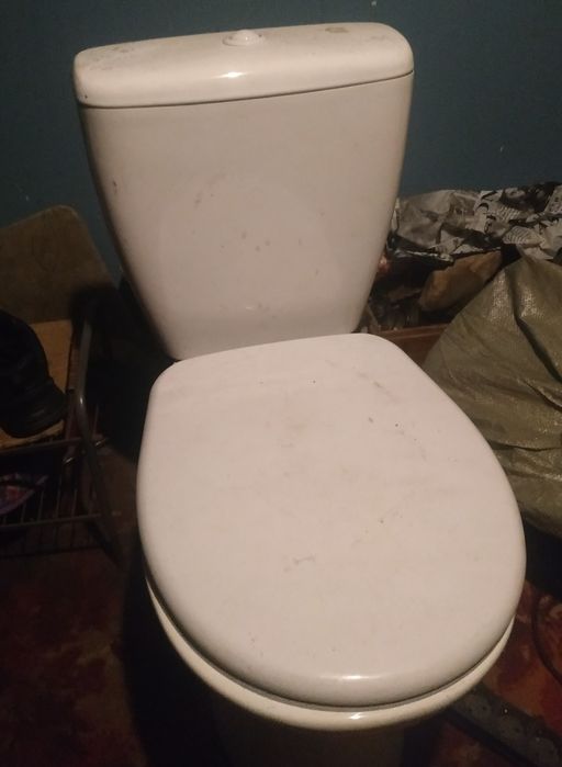 унитаз в эксплуатации не был