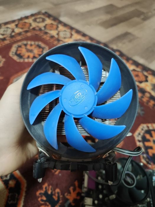 Материнская плата и кулер 775soket