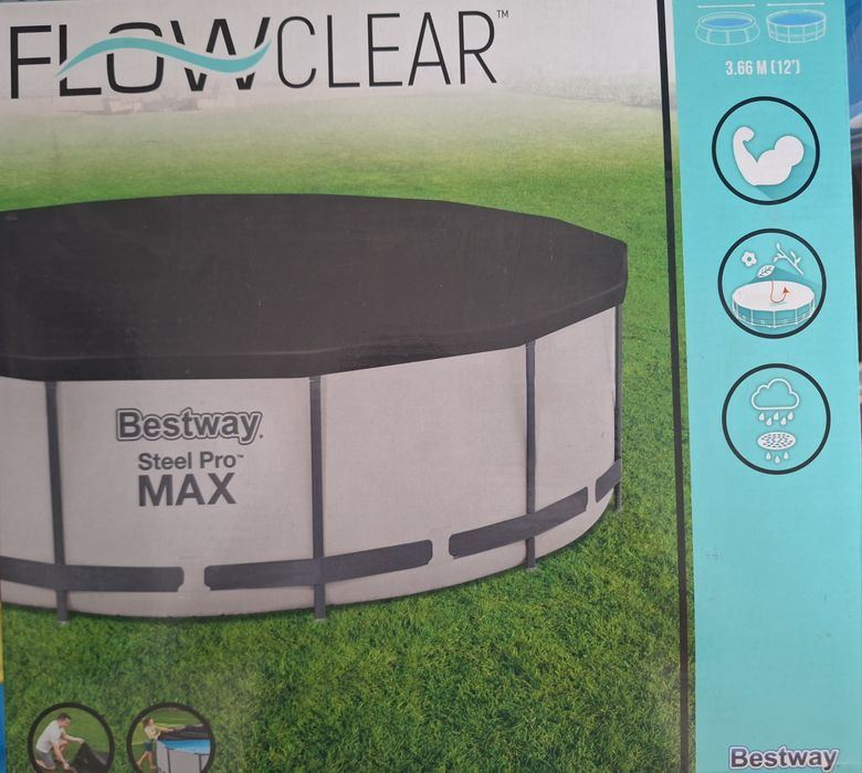 НОВИ!Bestway Басейн Fast Set с филтърна помпа3,66