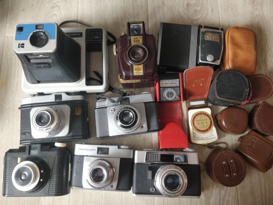 Pachet diverse aparate foto film