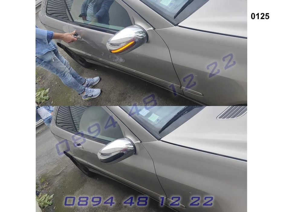 Динамични Мигачи Бягащи Огледала Mercedes C W203 CL Мерцедес Ц В203 ЦЛ