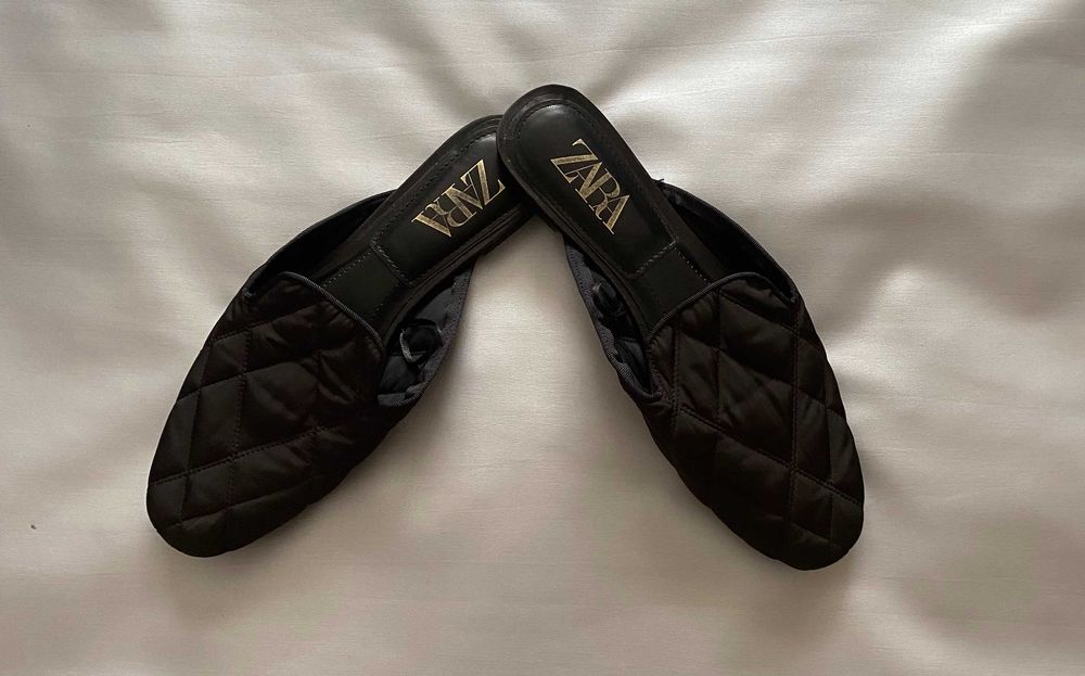 Sandale dama, Zara, matlasate, 38