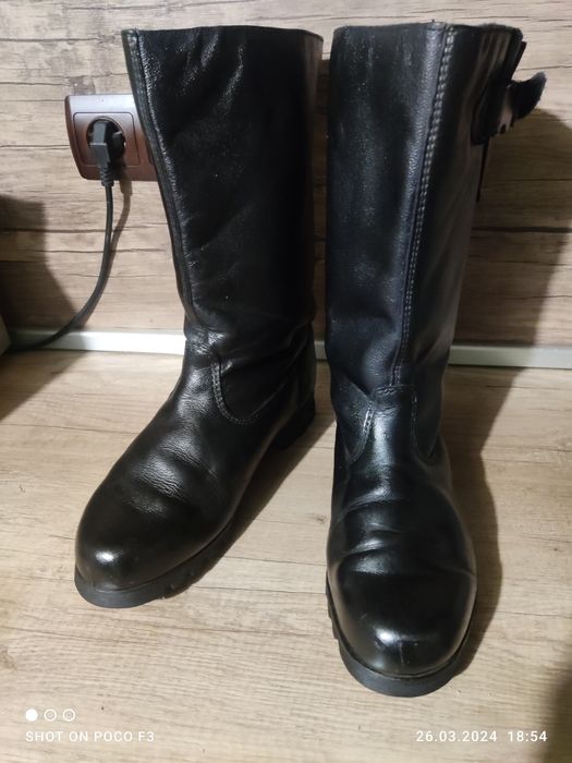 Мъжки кожени ботуши 44 45
