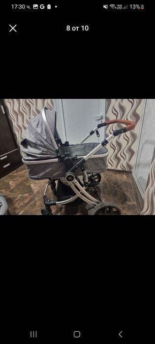 Бебешка количка Moni Polly 3v1