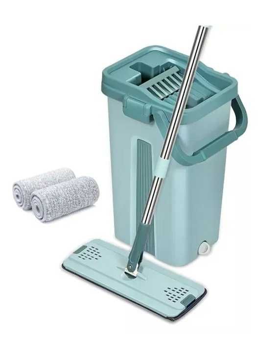 Швабра с отжимом и ведром