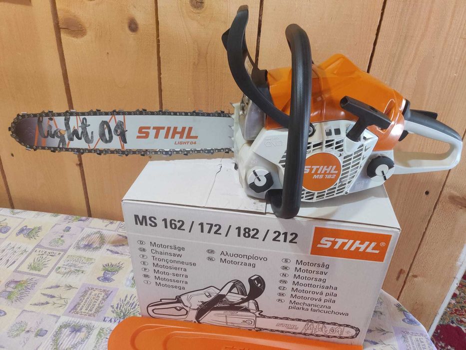 Drujbă STIHL MS 182 – aproape nouă, în garanție până la 27.11.2026