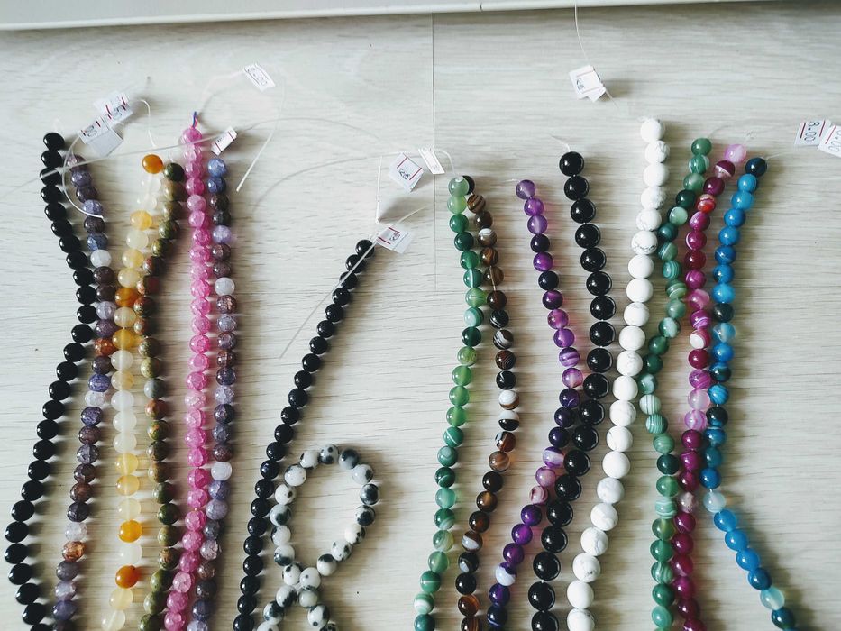 Намалени от 8 лв-Естествени камъни Нанизи, Полускъпоценни камъни