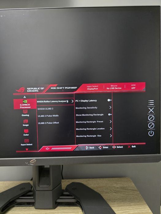 Monitor Asus ROG 540hz