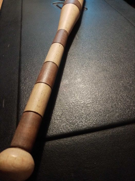 Бухалка от 90 те години, парен бук, 52 см.