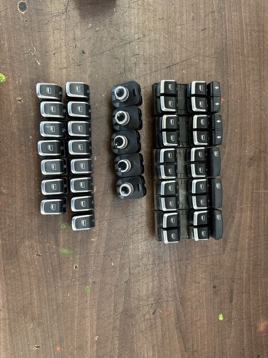 Butoane geam cromate buton oglinzi audi a4 b8 a5 a6 c7 a7 q5