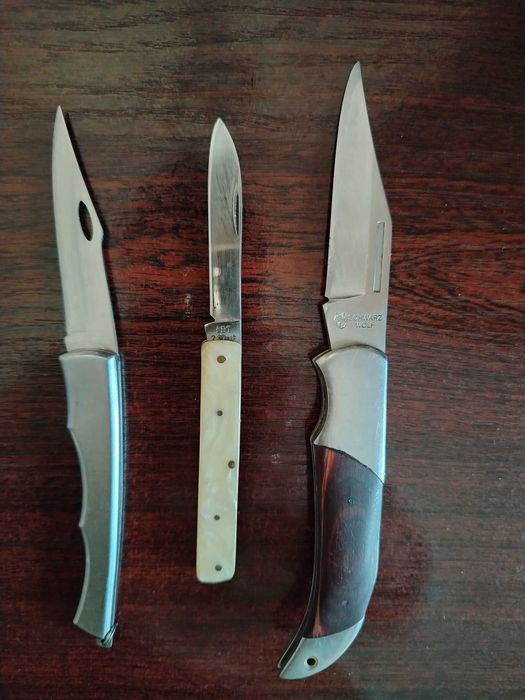 Много запазени ножове и ножки