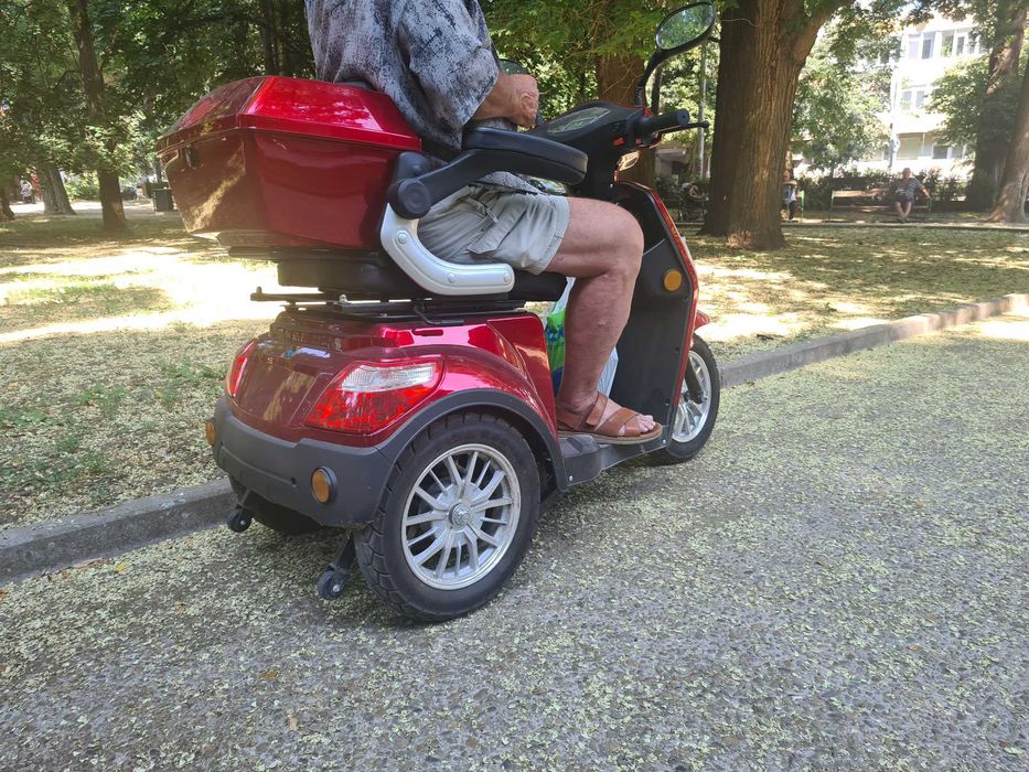 На Изплащане БЕЗ Оскъпяване електрическа триколка  1200 вата