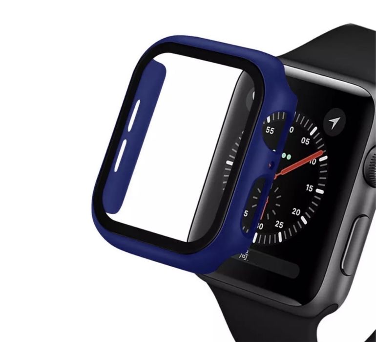 Husa Bumper Carcasa Folie Margine Plastic Ceas Apple Iphone