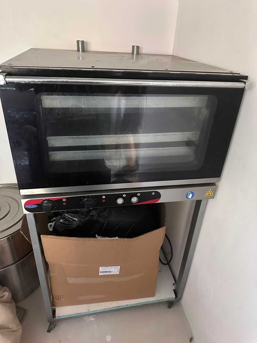 Cuptor convectie 4 tavi, Ideal Inox, electric, 220 V