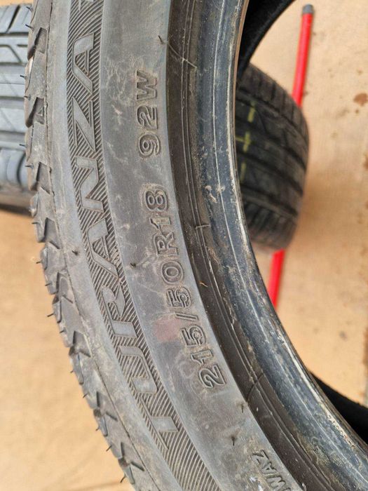 2 Bridgestone R18 215/50 Летни гуми  DOT1323