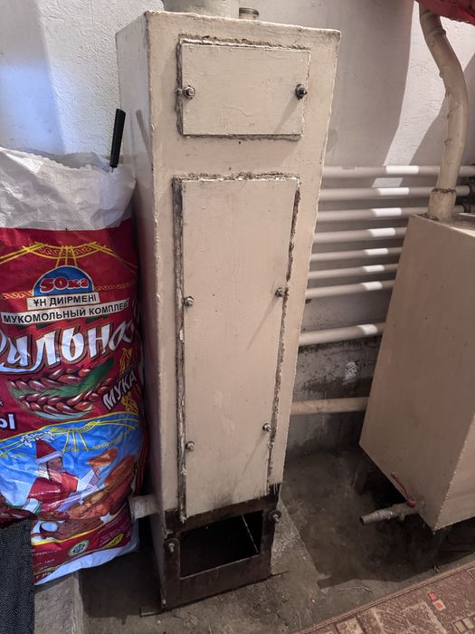 Печки газовая и дровами