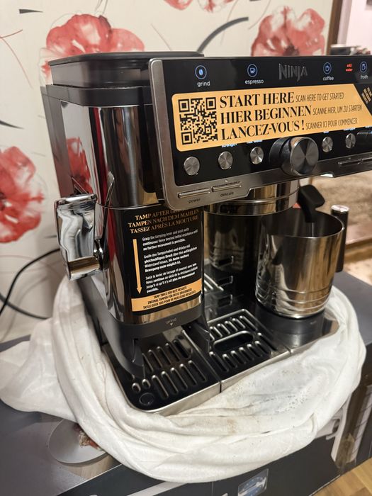 Кафемашина Ninja - Luxe Premier ES601EU 3 в 1, 11 bar, 2 l, сребриста