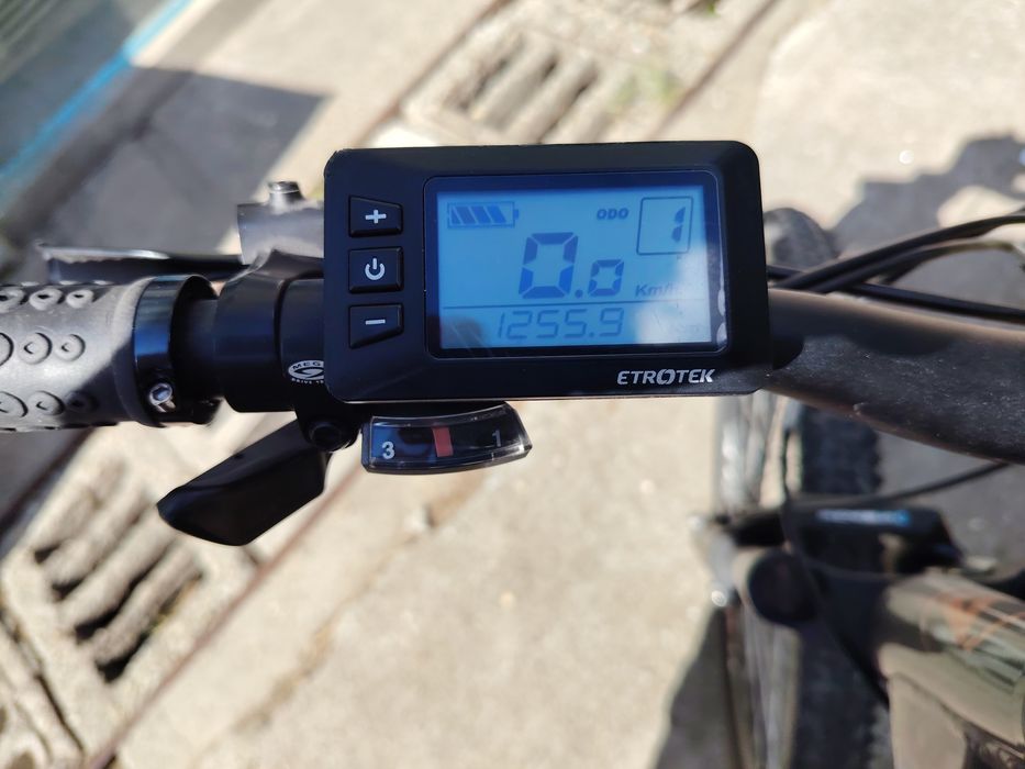 Bicicletă Afisport electrică roți 27,5,3×9 viteze