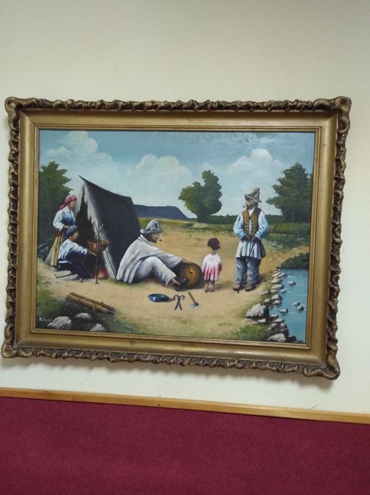 Pictura în ulei Turzai