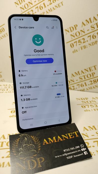 NDP Amanet Brăila Samsung A16 128gb (32667)