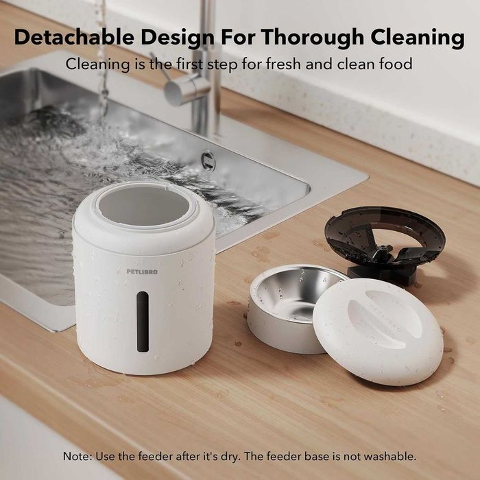Нова PETLIBRO Автоматична хранилка за котки и кучета 5 литра с 5G WiFi