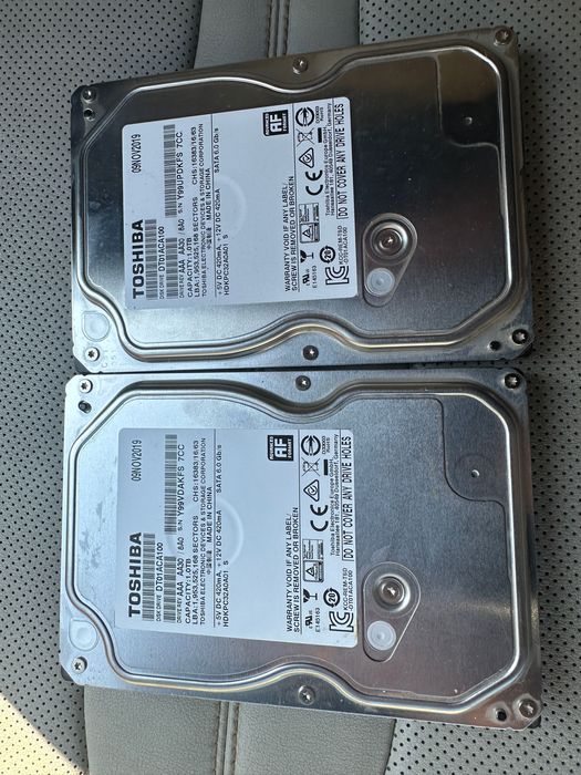 (Почти Новые) Toshiba 1TB DT01ACA100 оборот 7200 об/мин в количестве!