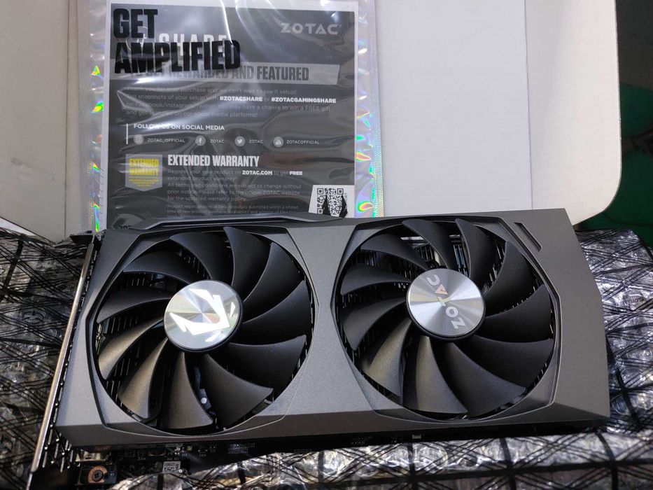 Видеокарта Zotac RTX3050 8гб