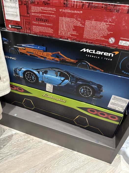 Lego Technic (Bugatti+Lamborghini)