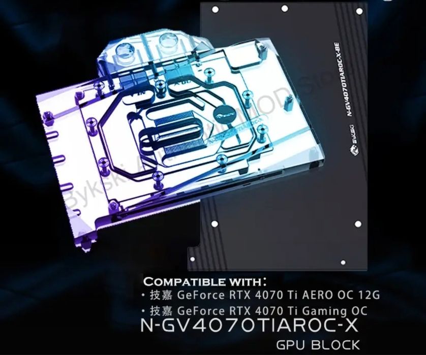 Gigabyte 4070ti bykski