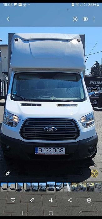 Închiriez dubă 3,5T cu prelată pentru transport marfa si mobila