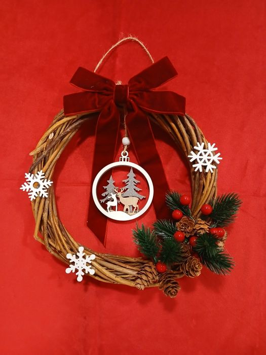 Coronița de Crăciun pt ușă