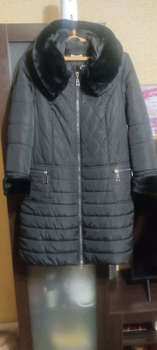 Женский пуховик р 52