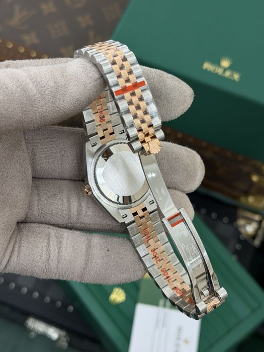 Rolex Date-Just 31 Everose Mother of Pearl Dial