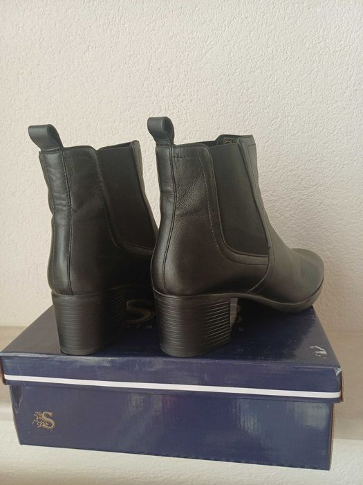 Дамски кожени боти Chelsea, №41, като нови