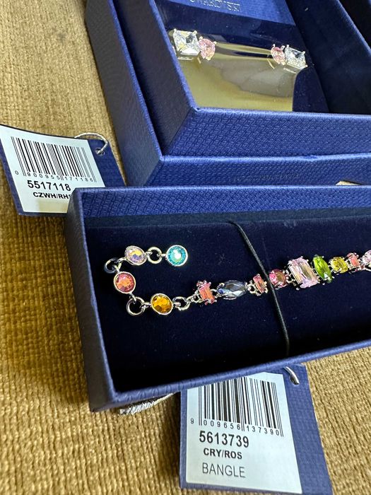 Обеци Сваровски / Гривна Сваровски - Нови бижута