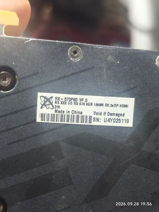 Видеокарты Rx 570 8g.
