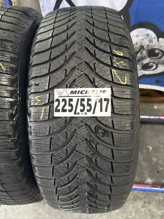 225/55/17 Michelin M+S
