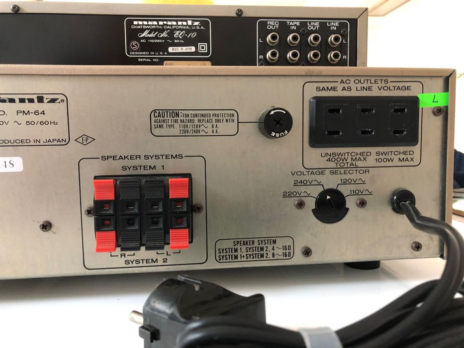 продавам витидж Hi-Fi уредба на Marantz