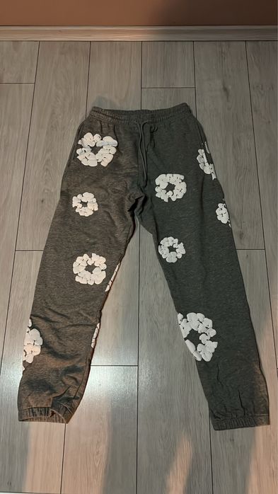 Denim tears комплект сив чисто нов