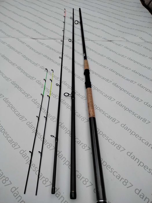 SET FEEDER Lanseta ACTIVE FEEDER 3,90m+Mulineta Feeder HS4000+150m fir